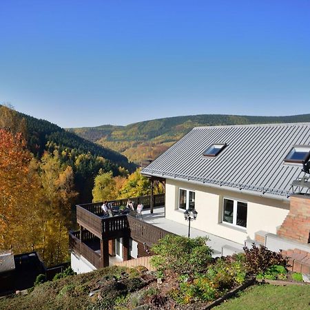Majestic Holiday Home With Jacuzzi Unterschönau Eksteriør bilde