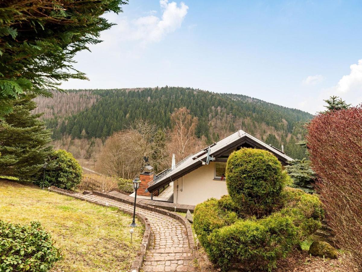 Majestic Holiday Home With Jacuzzi Unterschönau Eksteriør bilde