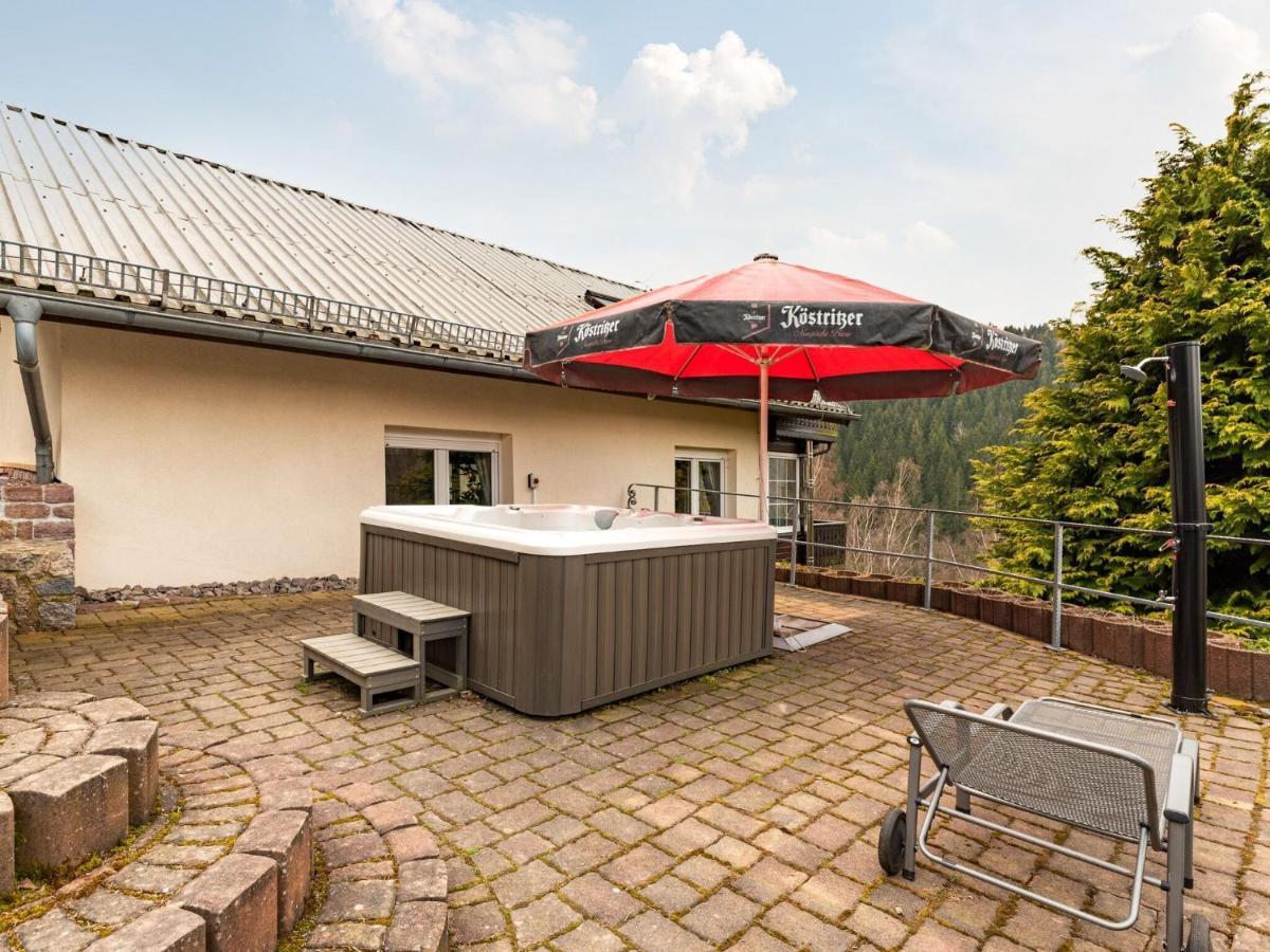 Majestic Holiday Home With Jacuzzi Unterschönau Eksteriør bilde